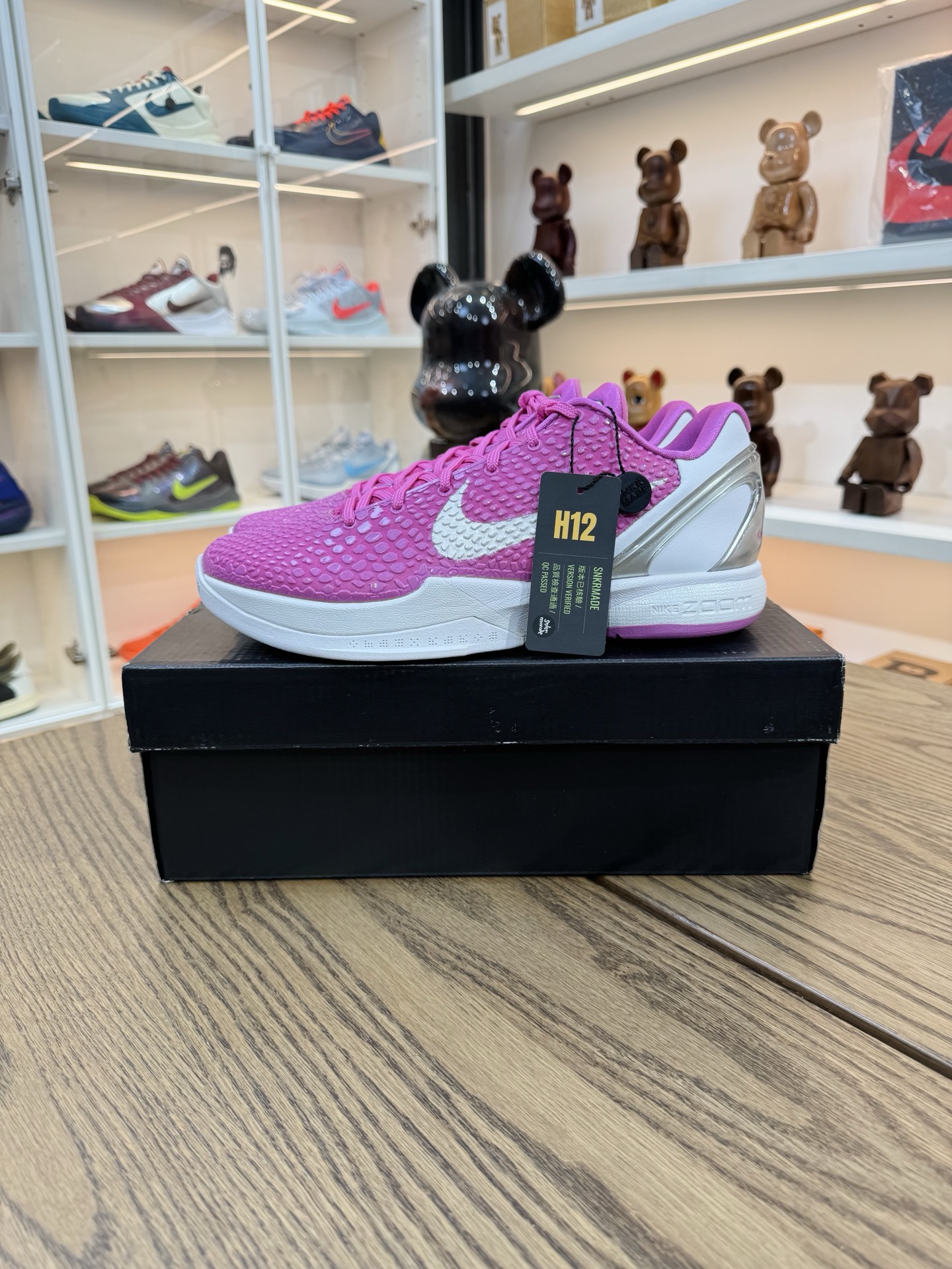 【H12產品】 Kobe 6 乳腺癌 粉白色 DJ3596-600
