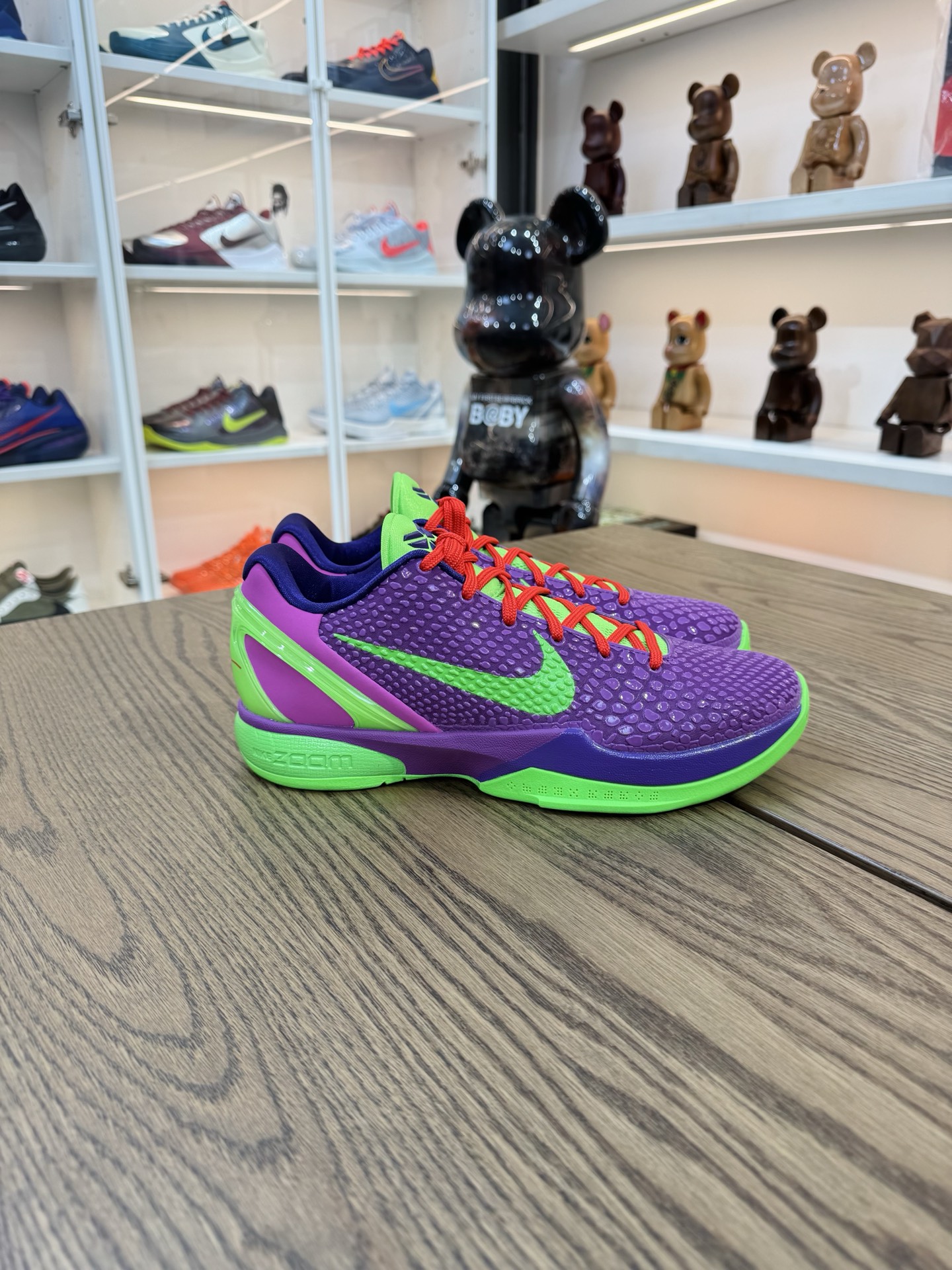【H12產品】 Kobe 6 PE 紫綠色 哈里斯上腳同款PE配色
