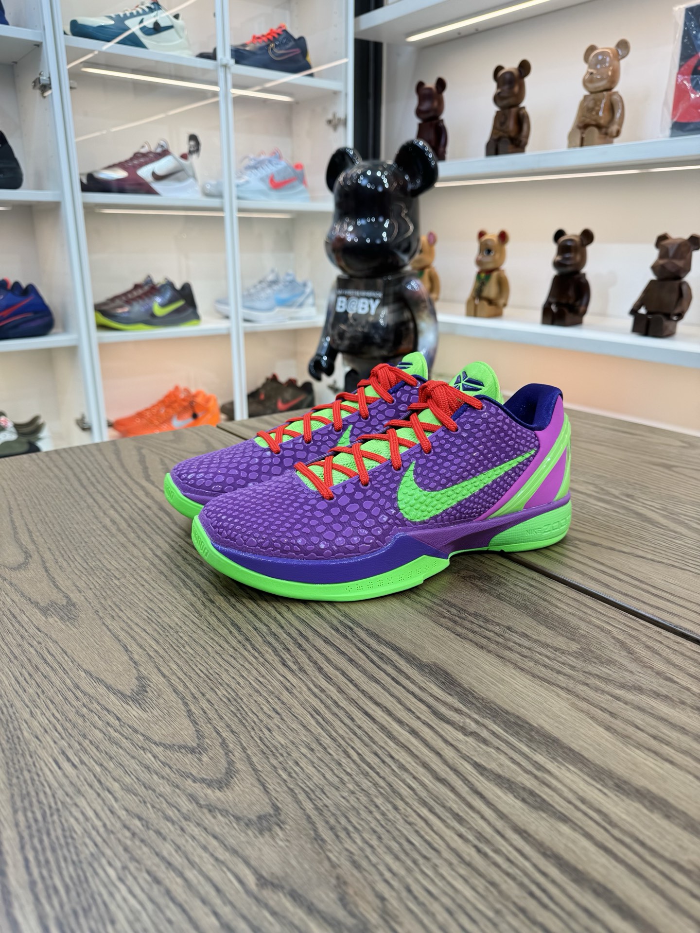 【H12產品】 Kobe 6 PE 紫綠色 哈里斯上腳同款PE配色