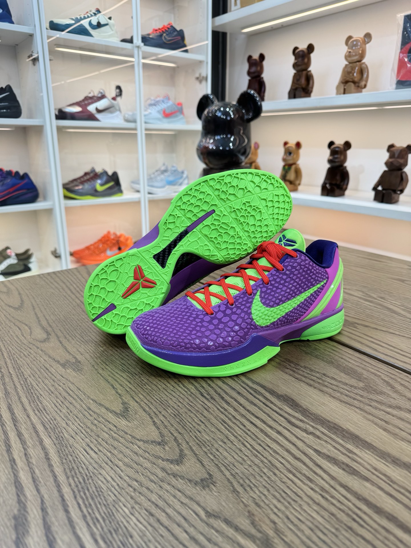 【H12產品】 Kobe 6 PE 紫綠色 哈里斯上腳同款PE配色