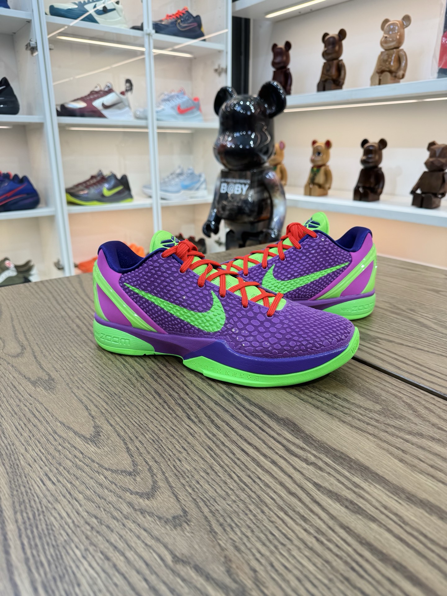 【H12產品】 Kobe 6 PE 紫綠色 哈里斯上腳同款PE配色