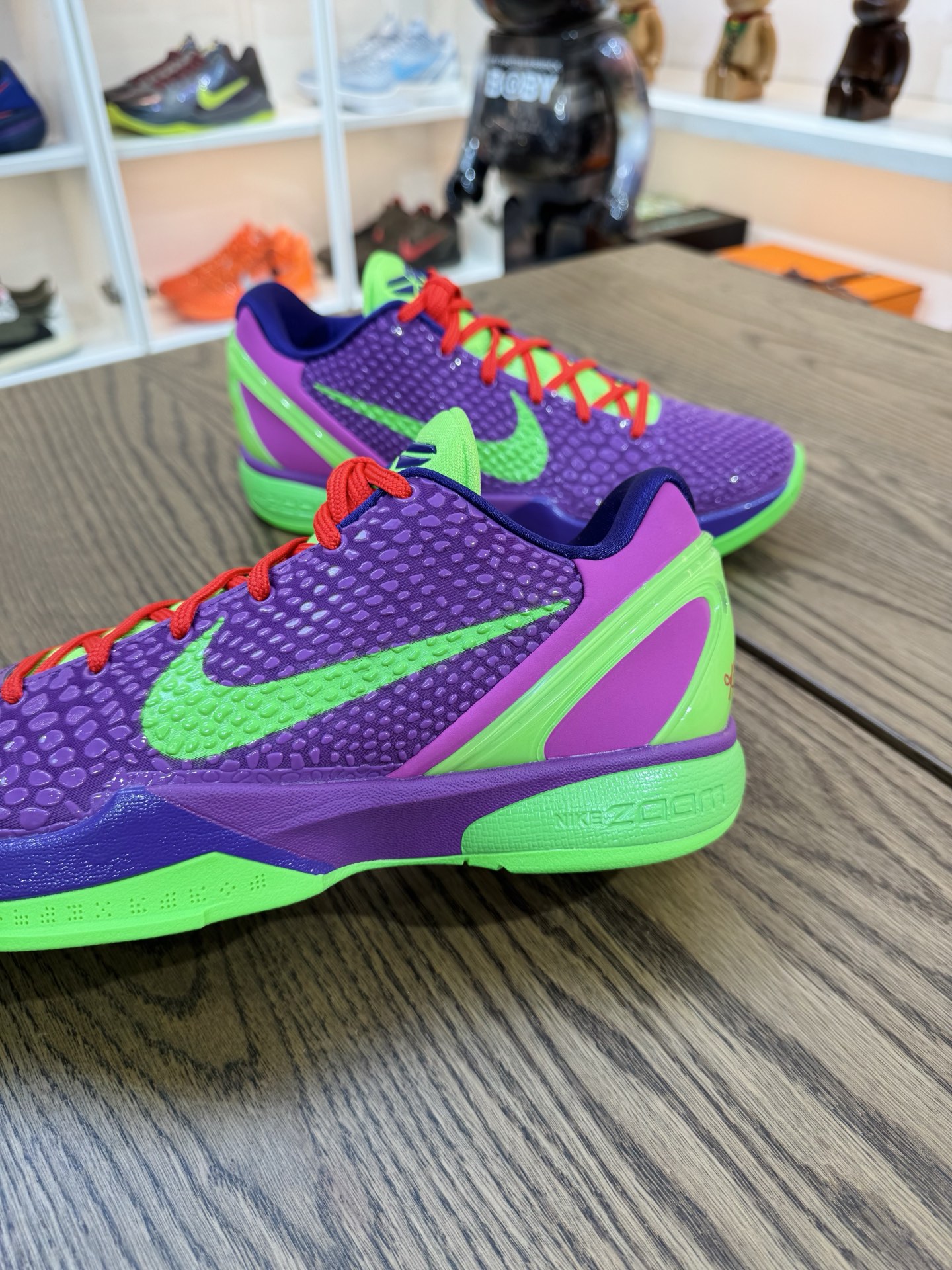 【H12產品】 Kobe 6 PE 紫綠色 哈里斯上腳同款PE配色