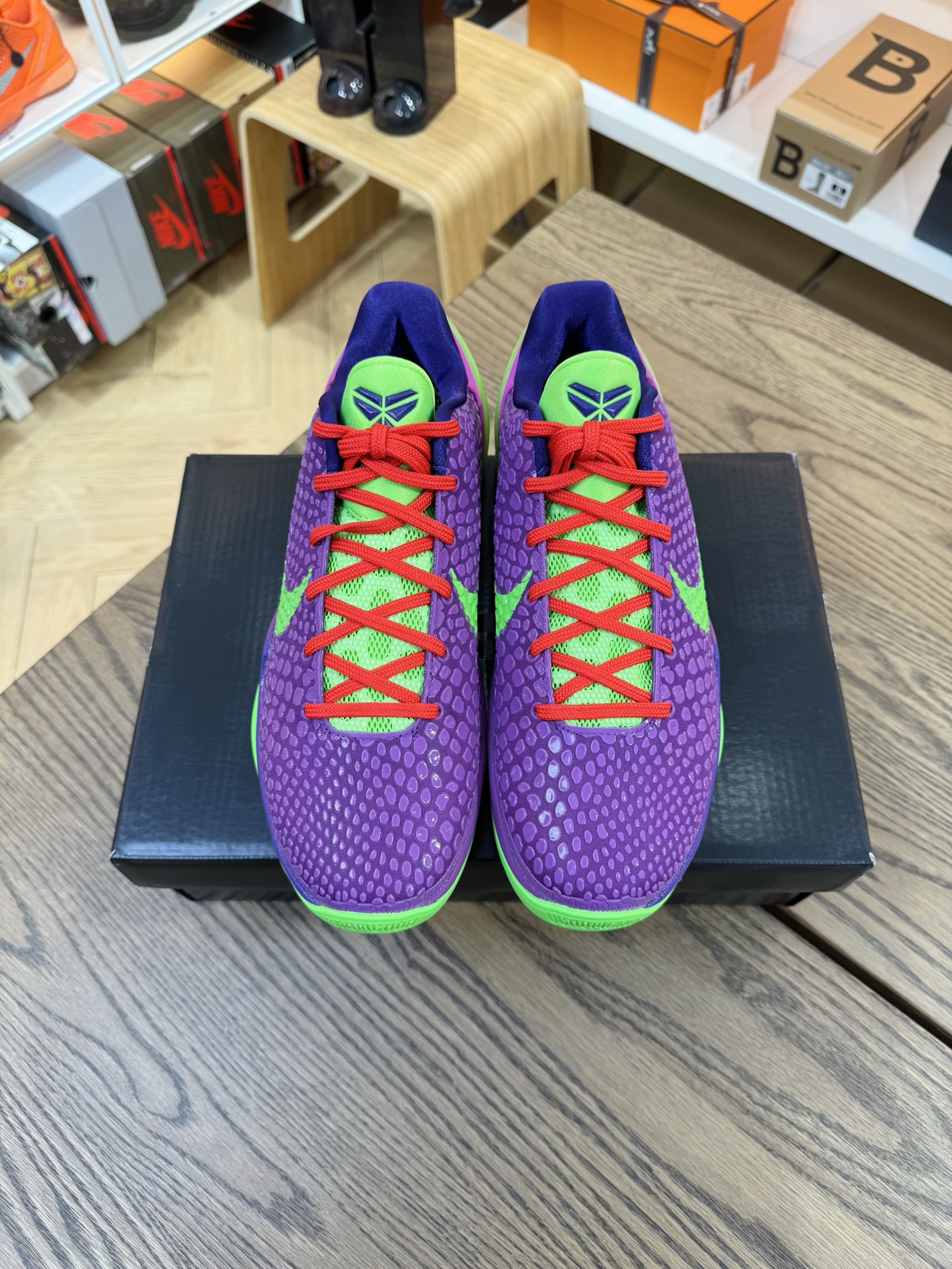 【H12產品】 Kobe 6 PE 紫綠色 哈里斯上腳同款PE配色