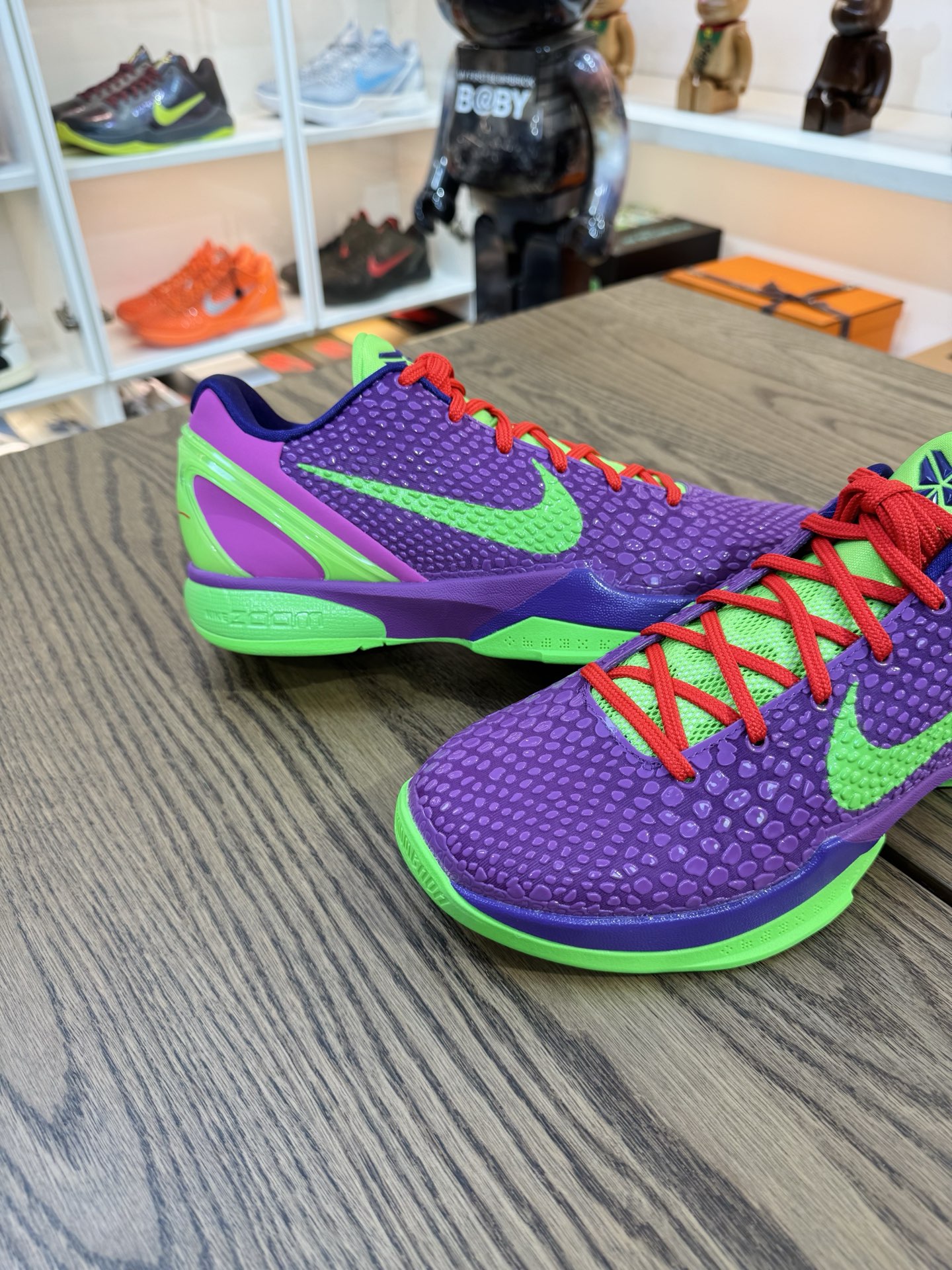 【H12產品】 Kobe 6 PE 紫綠色 哈里斯上腳同款PE配色