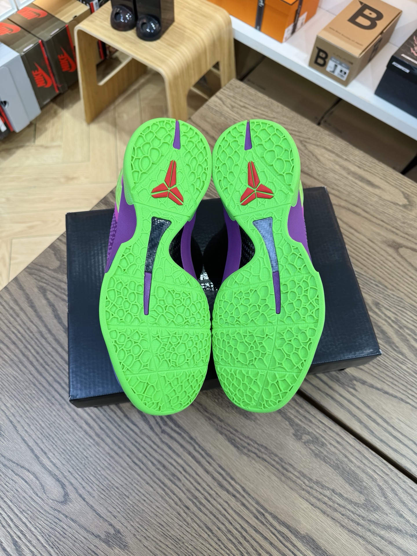 【H12產品】 Kobe 6 PE 紫綠色 哈里斯上腳同款PE配色