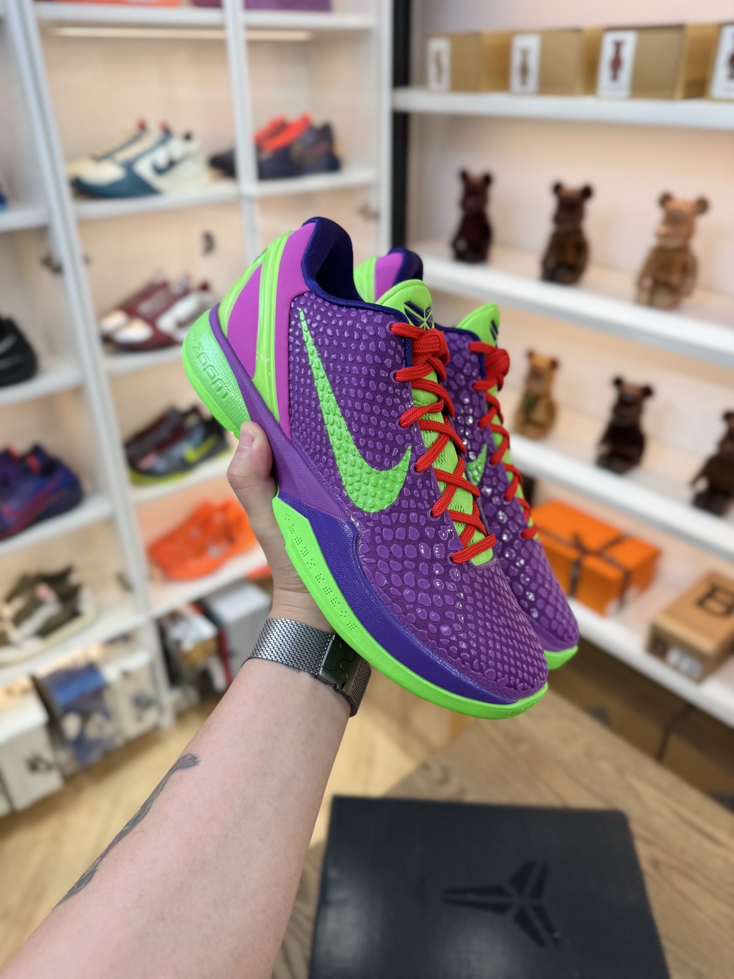 【H12產品】 Kobe 6 PE 紫綠色 哈里斯上腳同款PE配色