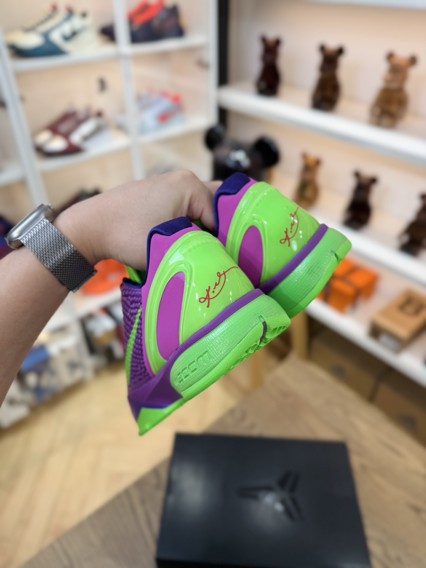 【H12產品】 Kobe 6 PE 紫綠色 哈里斯上腳同款PE配色