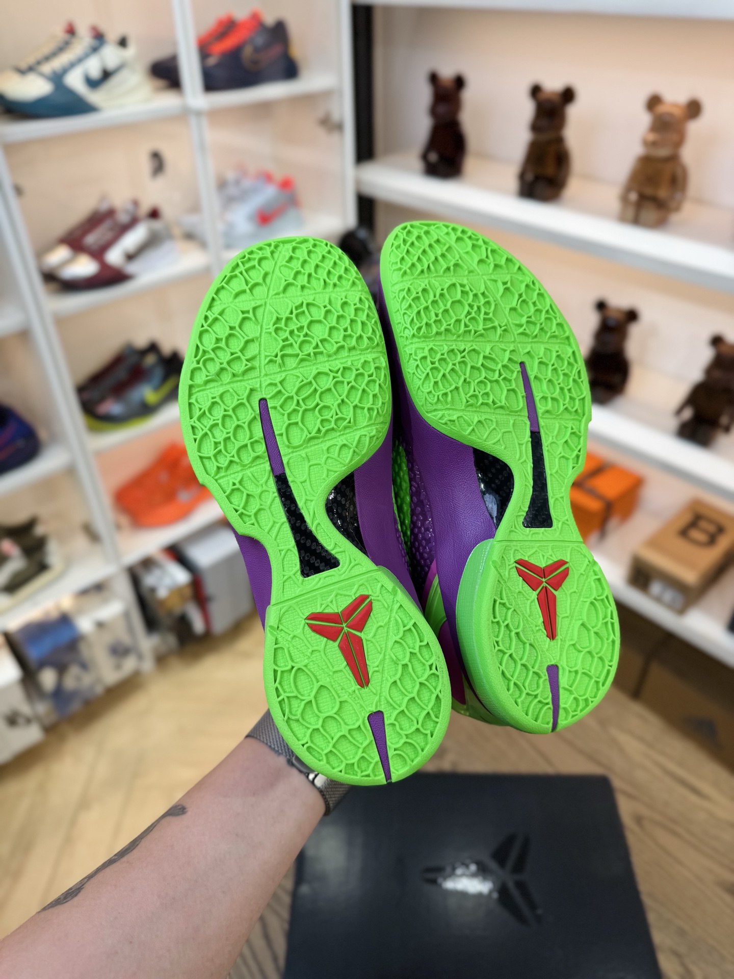 【H12產品】 Kobe 6 PE 紫綠色 哈里斯上腳同款PE配色