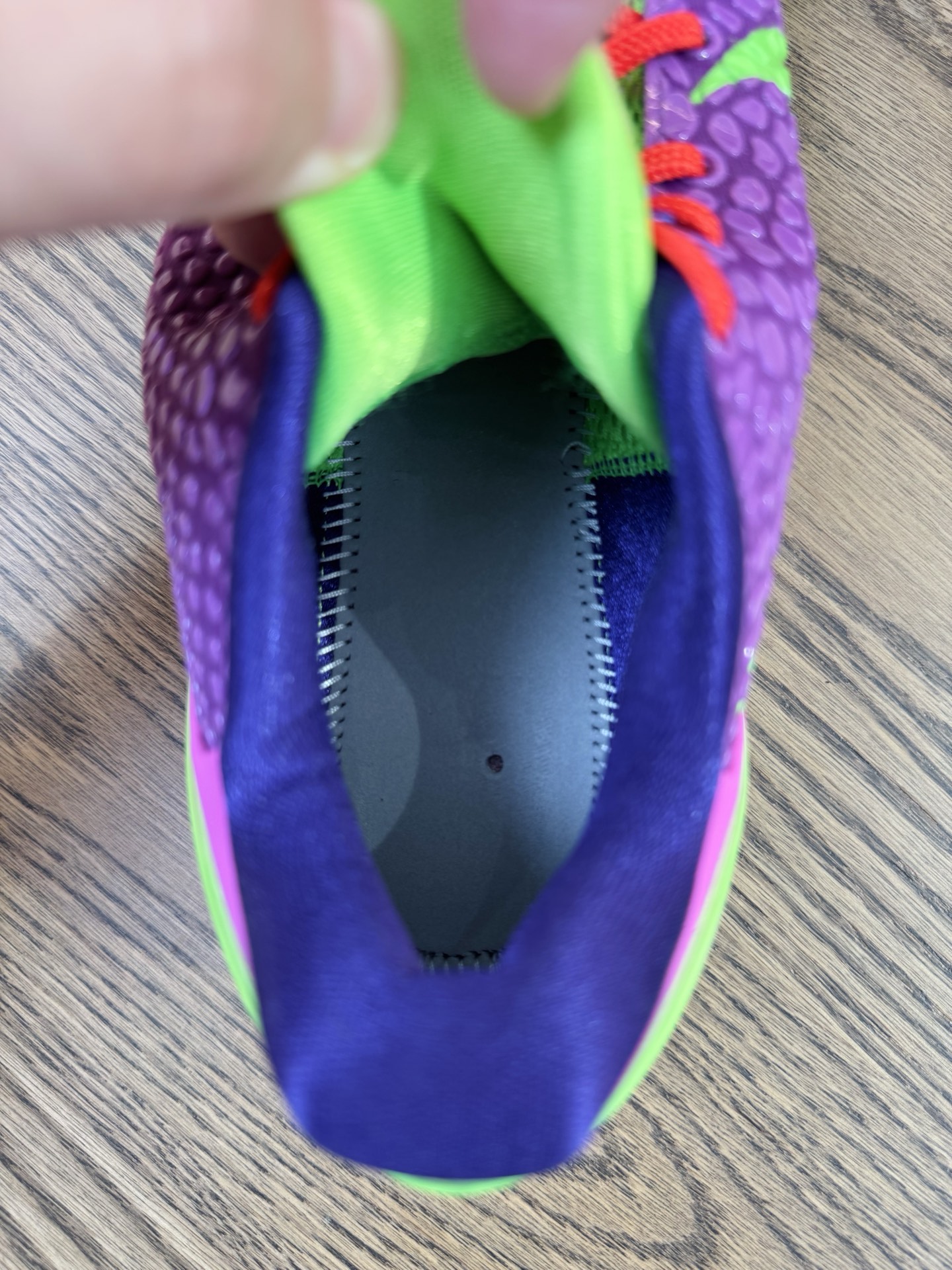 【H12產品】 Kobe 6 PE 紫綠色 哈里斯上腳同款PE配色