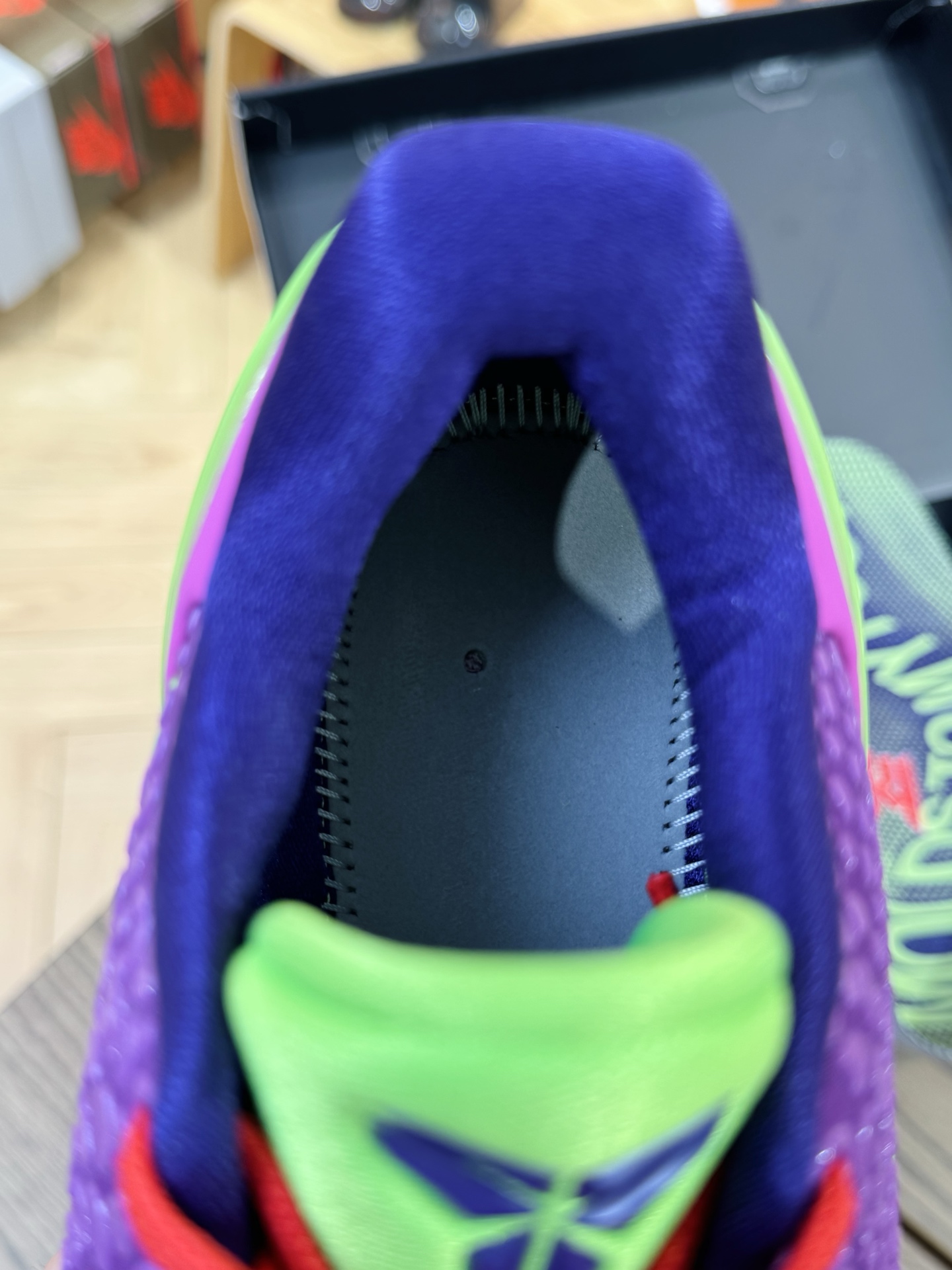【H12產品】 Kobe 6 PE 紫綠色 哈里斯上腳同款PE配色