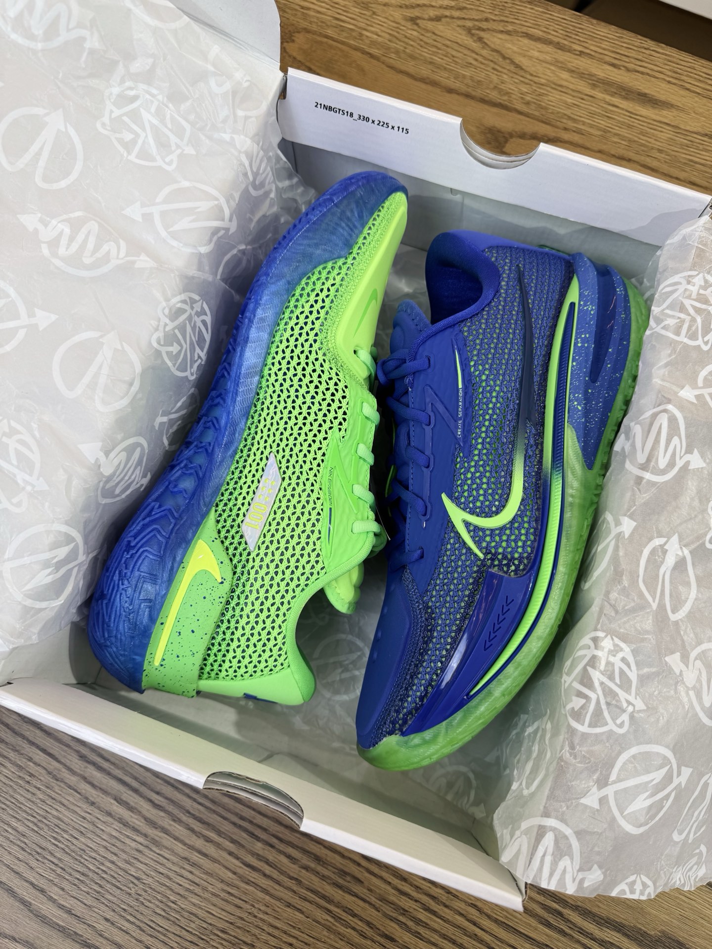 Air Zoom GT Cut 1  EP款 鴛鴦配色 CZ0176-301 尺碼 40-47.5「US7-13」