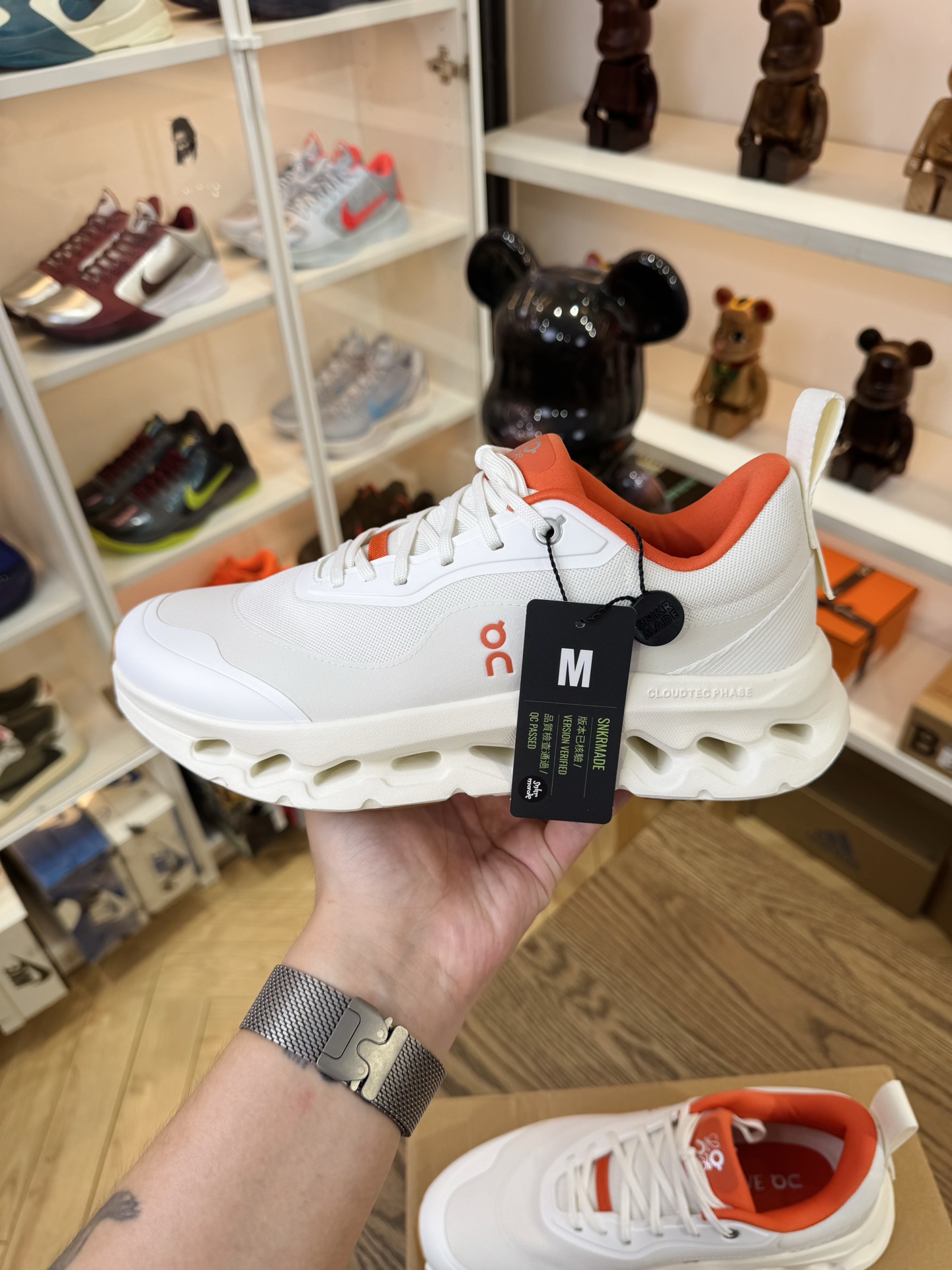On昂跑 x LOEWE 羅意威 聯名款 Cloudtilt 2.0 橙色 尺碼 36-47.5
