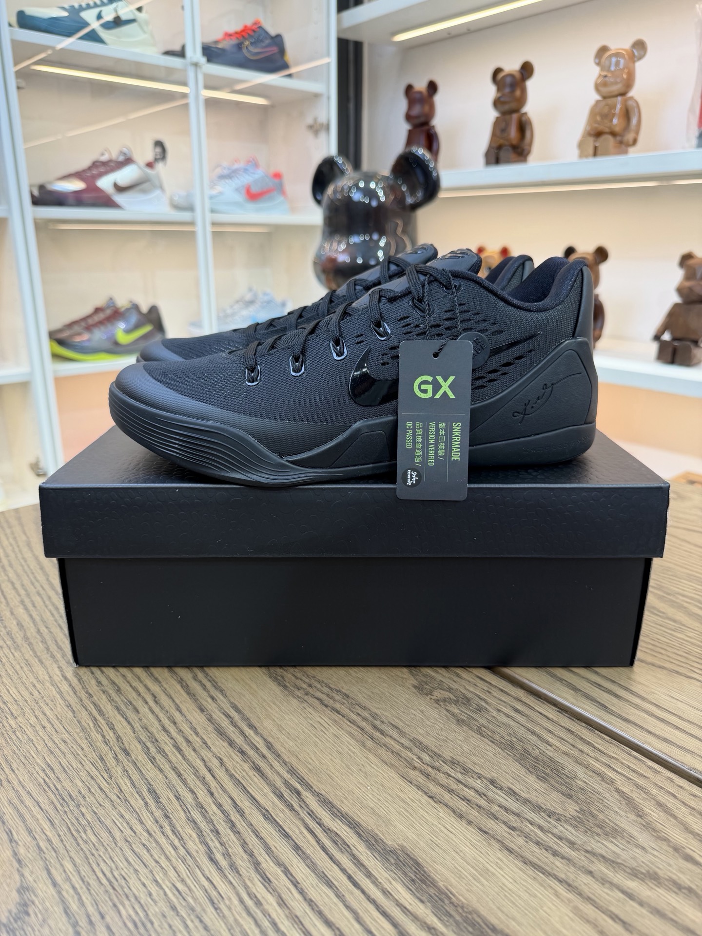 Kobe 9 Elite EM TB 黑武士 IH5095-002 尺碼 40-48.5「US7-14」