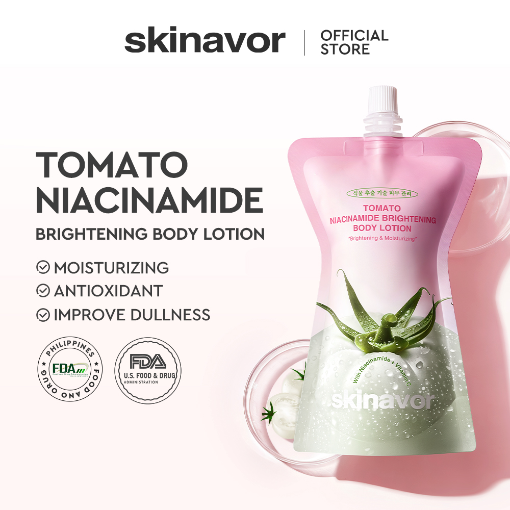 Tomato Niacinamide Brightening Body Lotion-SKINEVER PH