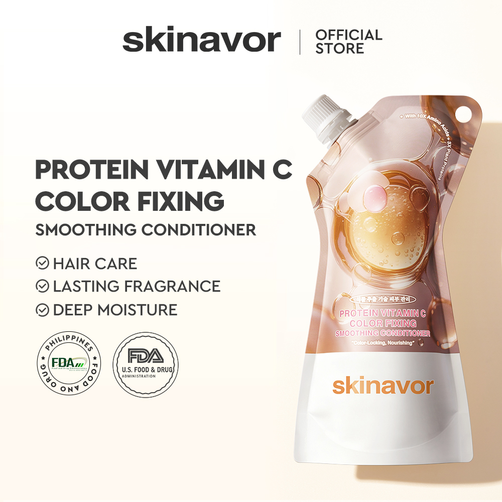 Protein Vitamin C Color Fixing Smoothing Conditioner-SKINEVER PH