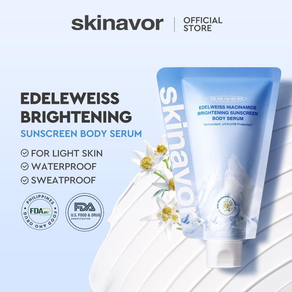 Edelweiss Niacinamide Brightening Sunscreen Body Serum-SKINEVER PH