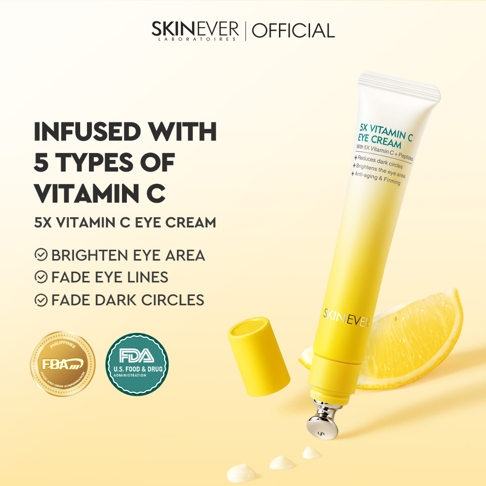 5X Vitamin C Eye Cream-SKINEVER PH