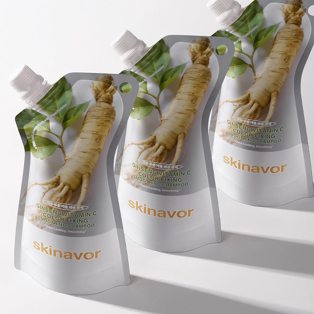 Ginseng Vitamin C Color Fixing Smoothing Shampoo-SKINEVER PH