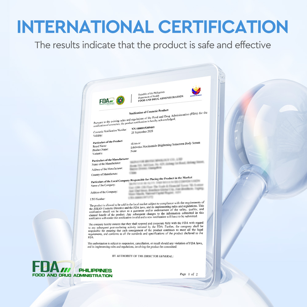 Edelweiss Niacinamide Brightening Sunscreen Body Serum-SKINEVER PH