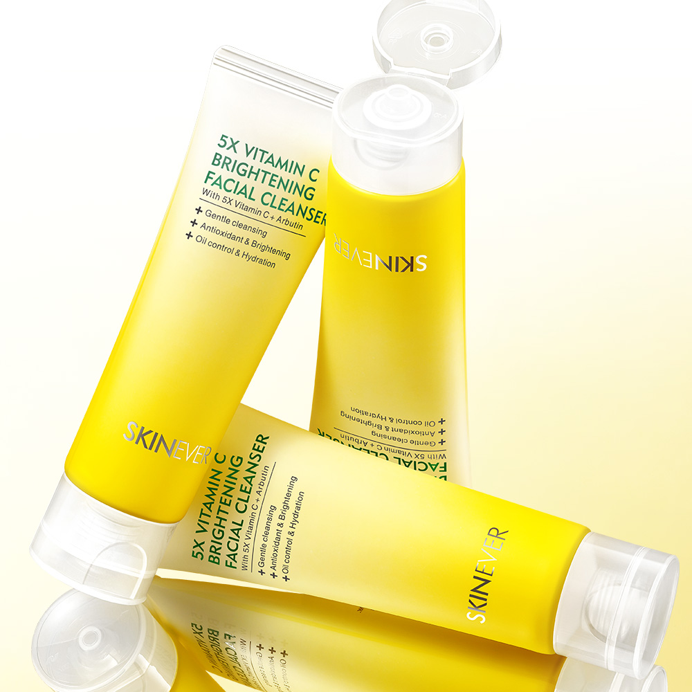 5X Vitamin C Brightening Facial Cleanser-SKINEVER PH