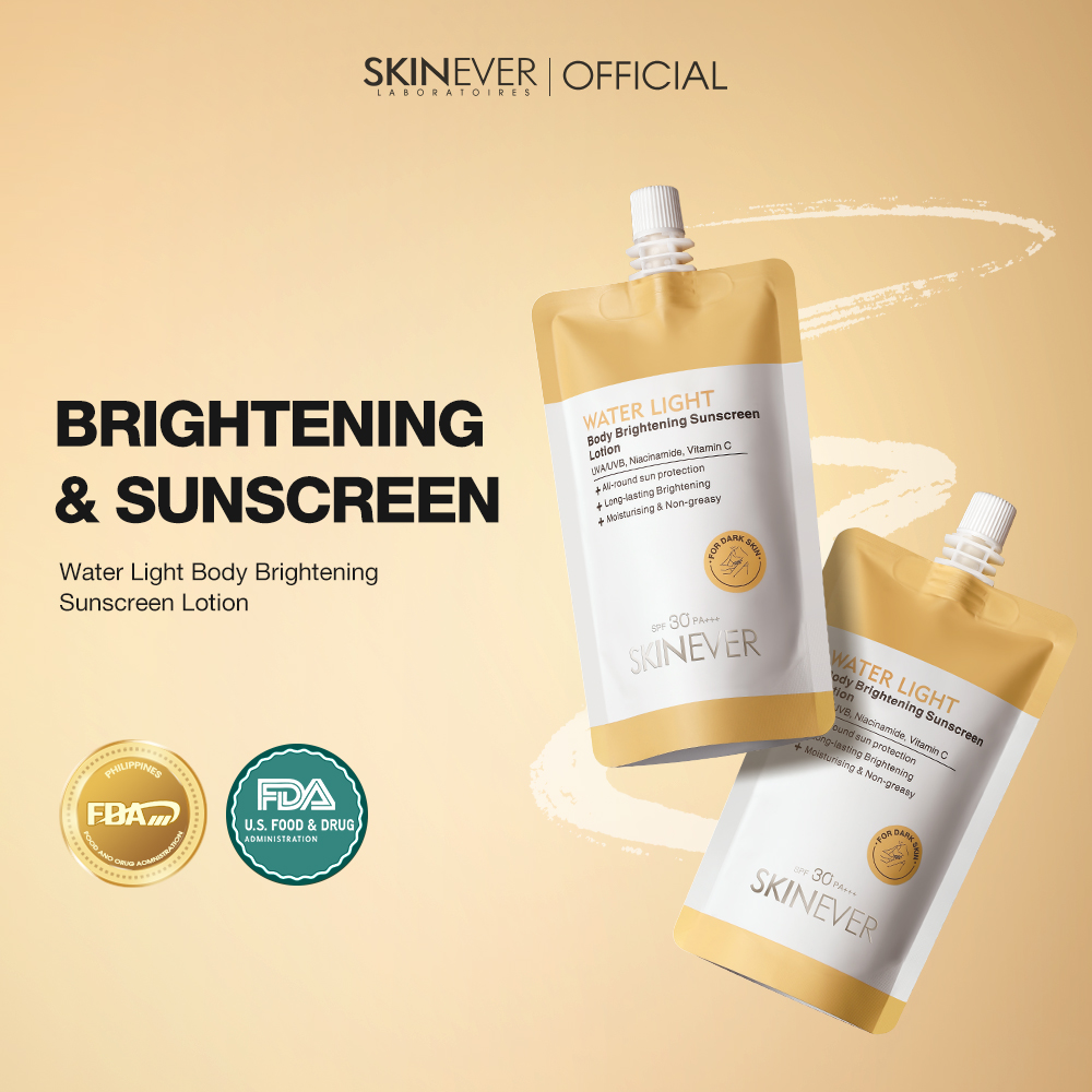 VC Water Light Body Brightening Sunscreen Lotion-SKINEVER PH