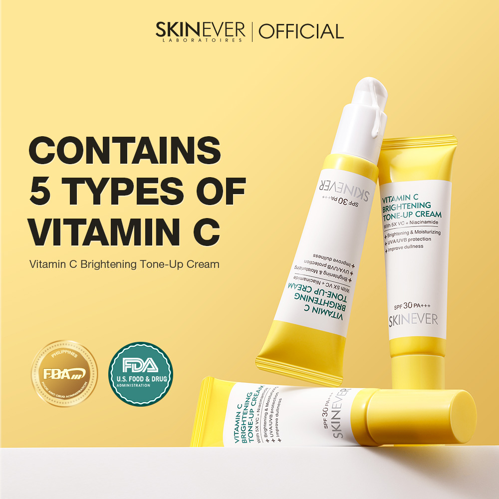 Vitamin C Sunscreen Tone-Up Cream-SKINEVER PH