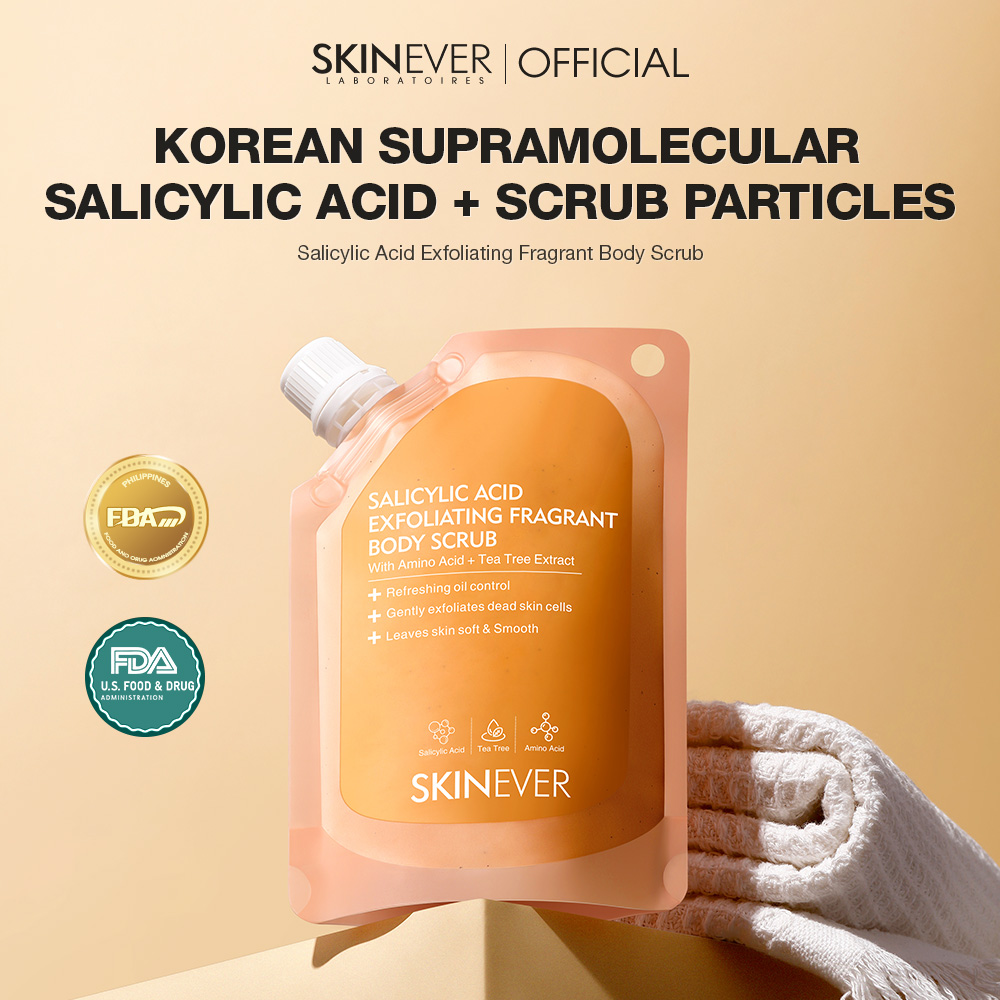 Salicylic Acid Exfoliating Fragrant Body Scrub-SKINEVER PH