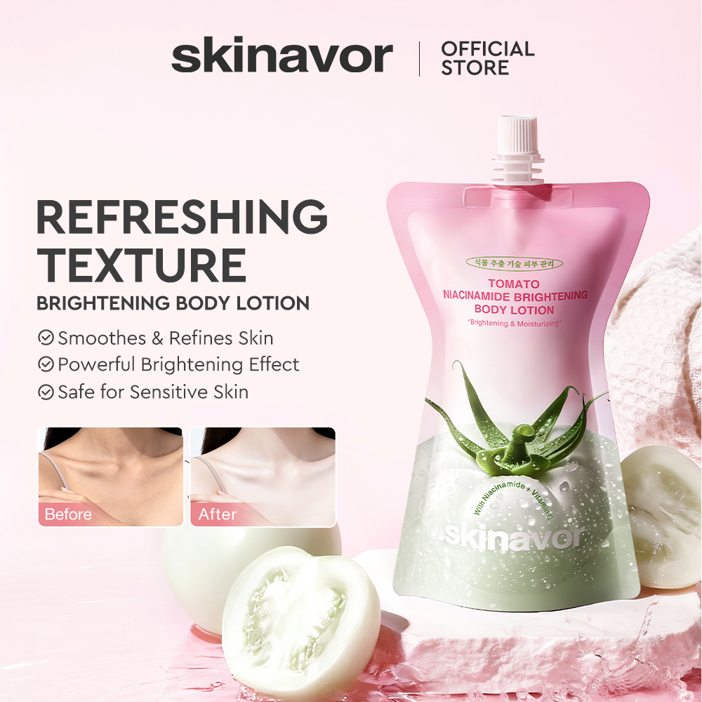 Tomato Niacinamide Brightening Body Lotion-SKINEVER PH