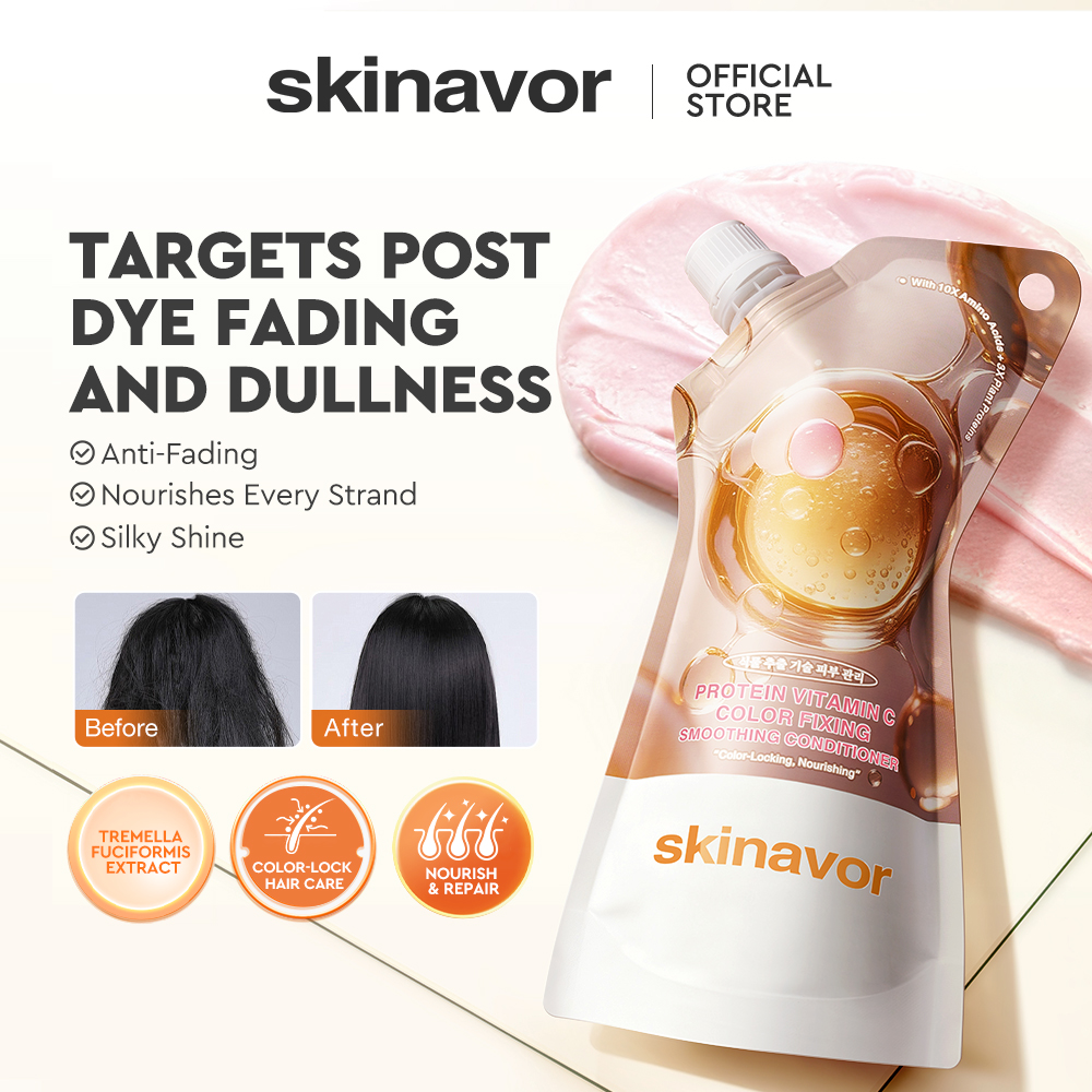 Protein Vitamin C Color Fixing Smoothing Conditioner-SKINEVER PH