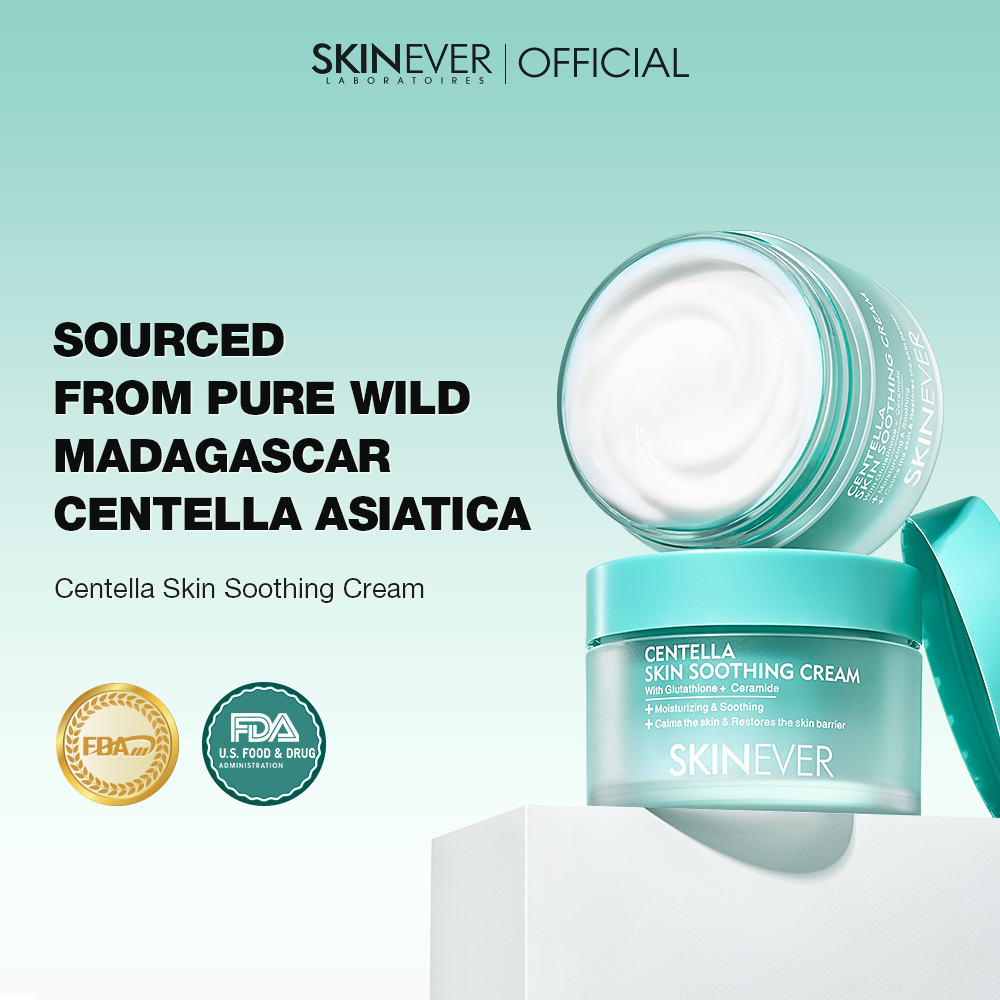 Centella Asiatica Soothing Cream-SKINEVER PH