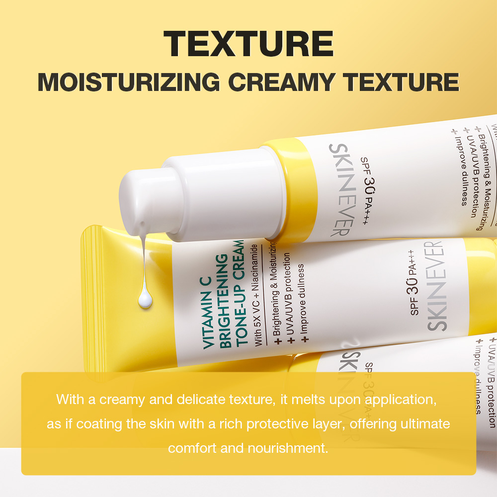 Vitamin C Sunscreen Tone-Up Cream-SKINEVER PH