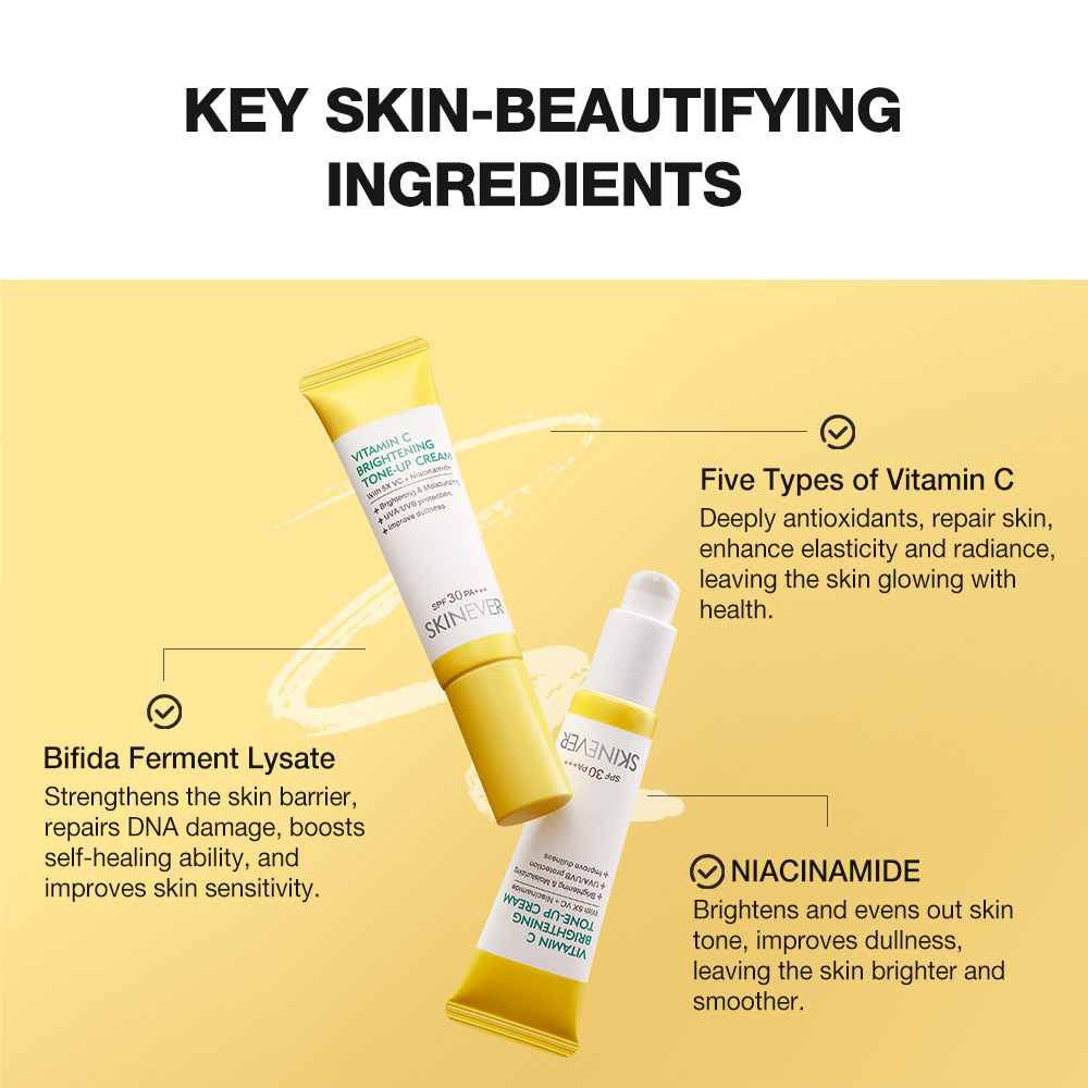Vitamin C Sunscreen Tone-Up Cream-SKINEVER PH