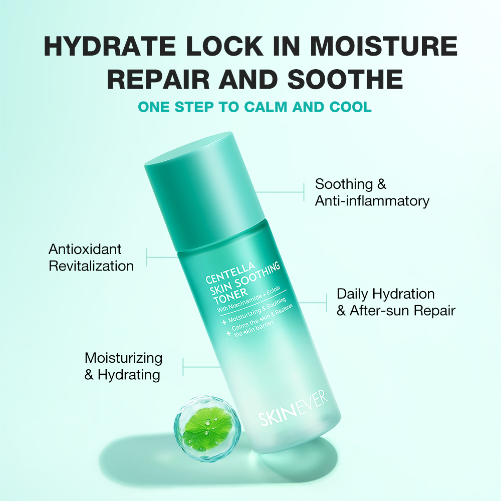 Centella Asiatica Soothing Toner-SKINEVER PH