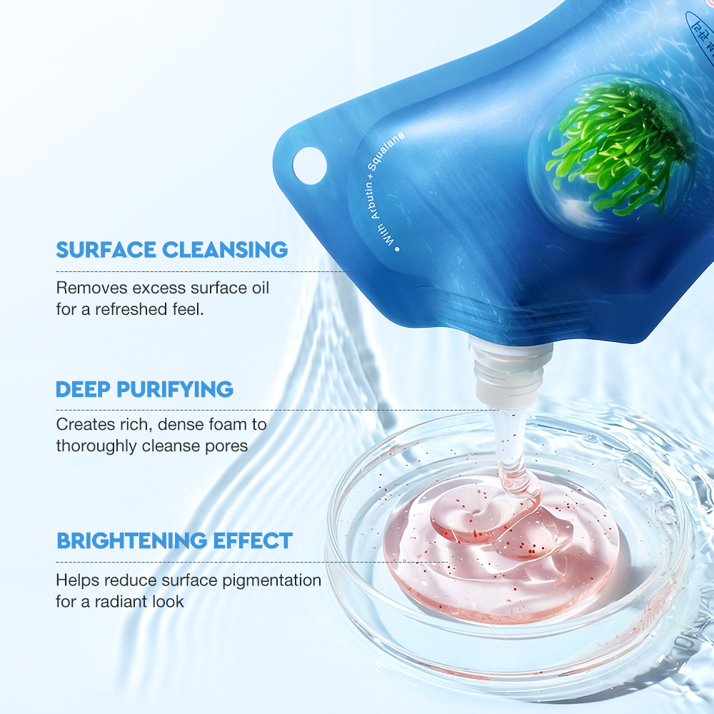 Chlorella Niacinamide Brightening Body Wash-SKINEVER PH