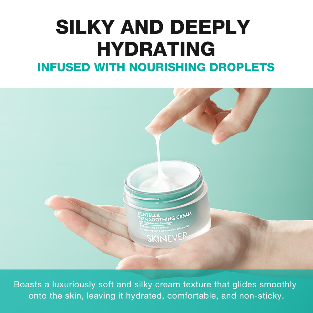 Centella Asiatica Soothing Cream-SKINEVER PH