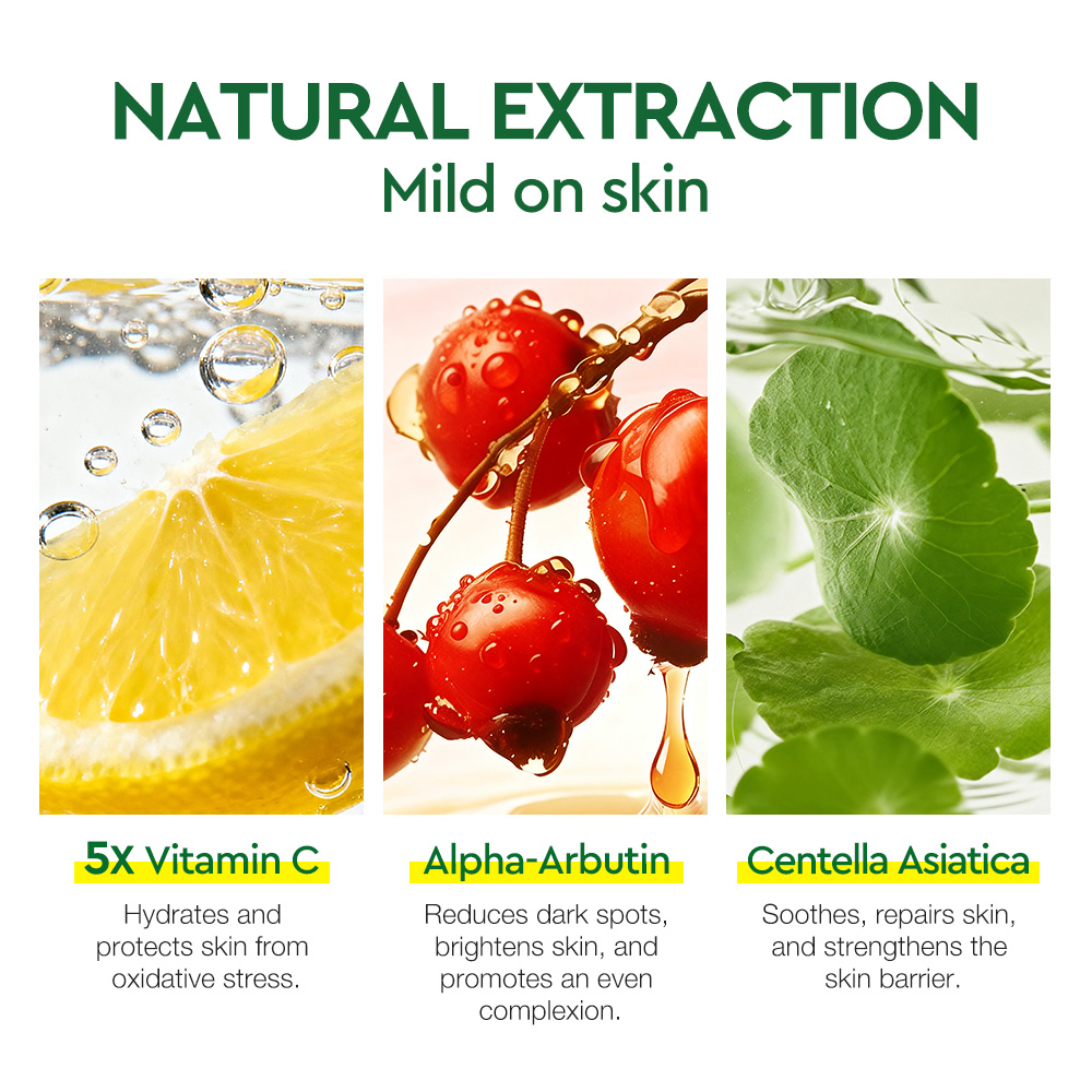 5X Vitamin C Brightening Facial Cleanser-SKINEVER PH