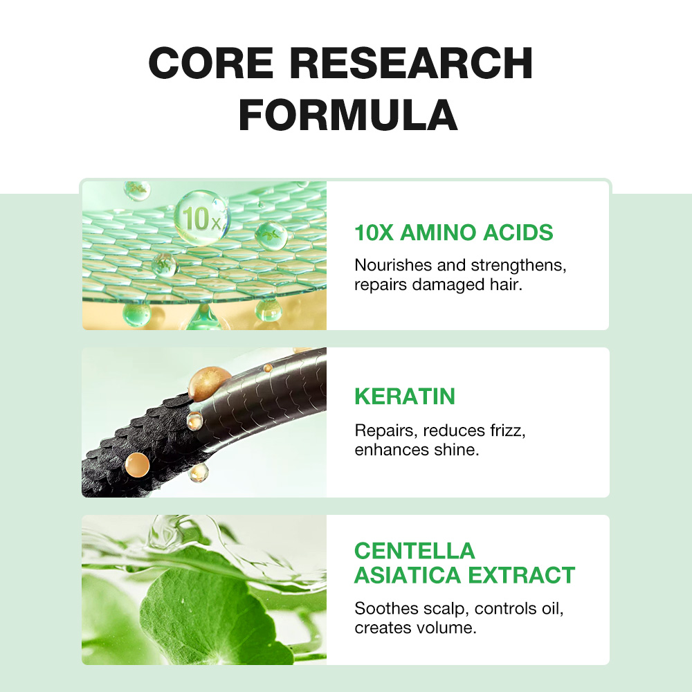 10X Amino Acid Oil Control Volumizing Shampoo-SKINEVER PH