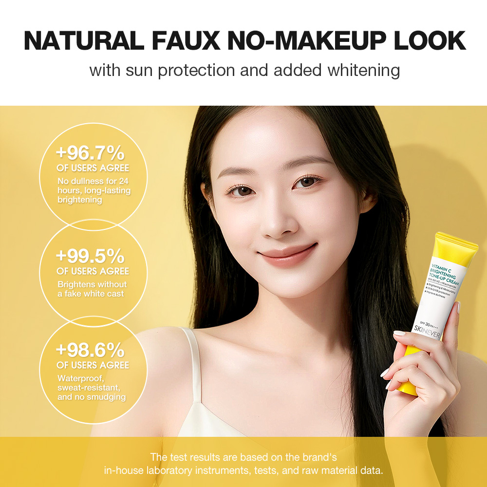 Vitamin C Sunscreen Tone-Up Cream-SKINEVER PH