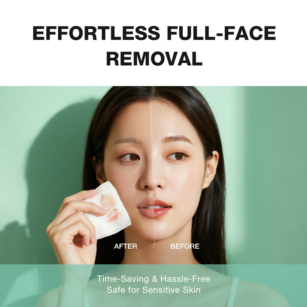 Amino Acid Make Up Remove Wipes-SKINEVER PH