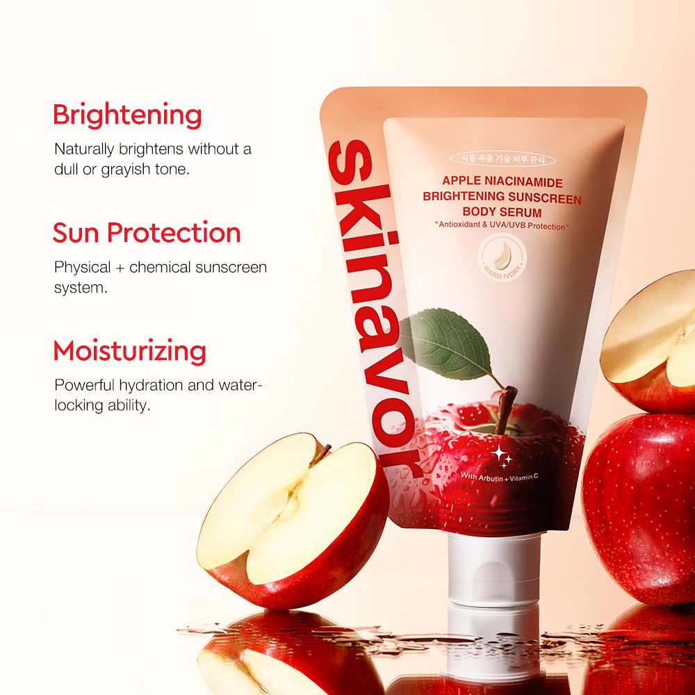 Apple Niacinamide Brightening Sunscreen Body Serum-SKINEVER PH
