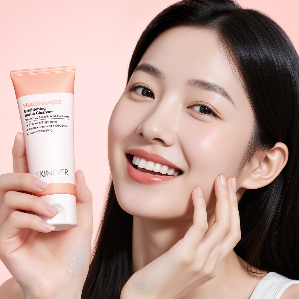 Niacinamide Brightening Scrub Cleanser-SKINEVER PH