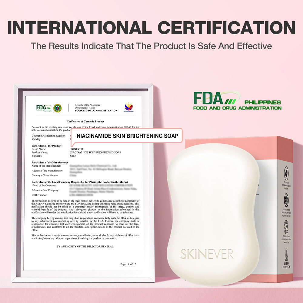 Niacinamide Skin Brightening Soap-SKINEVER PH