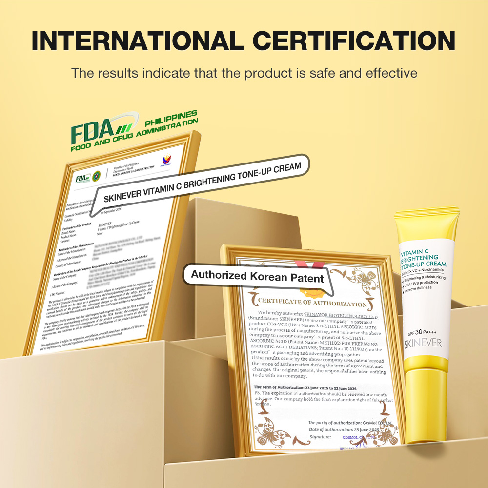 Vitamin C Sunscreen Tone-Up Cream-SKINEVER PH