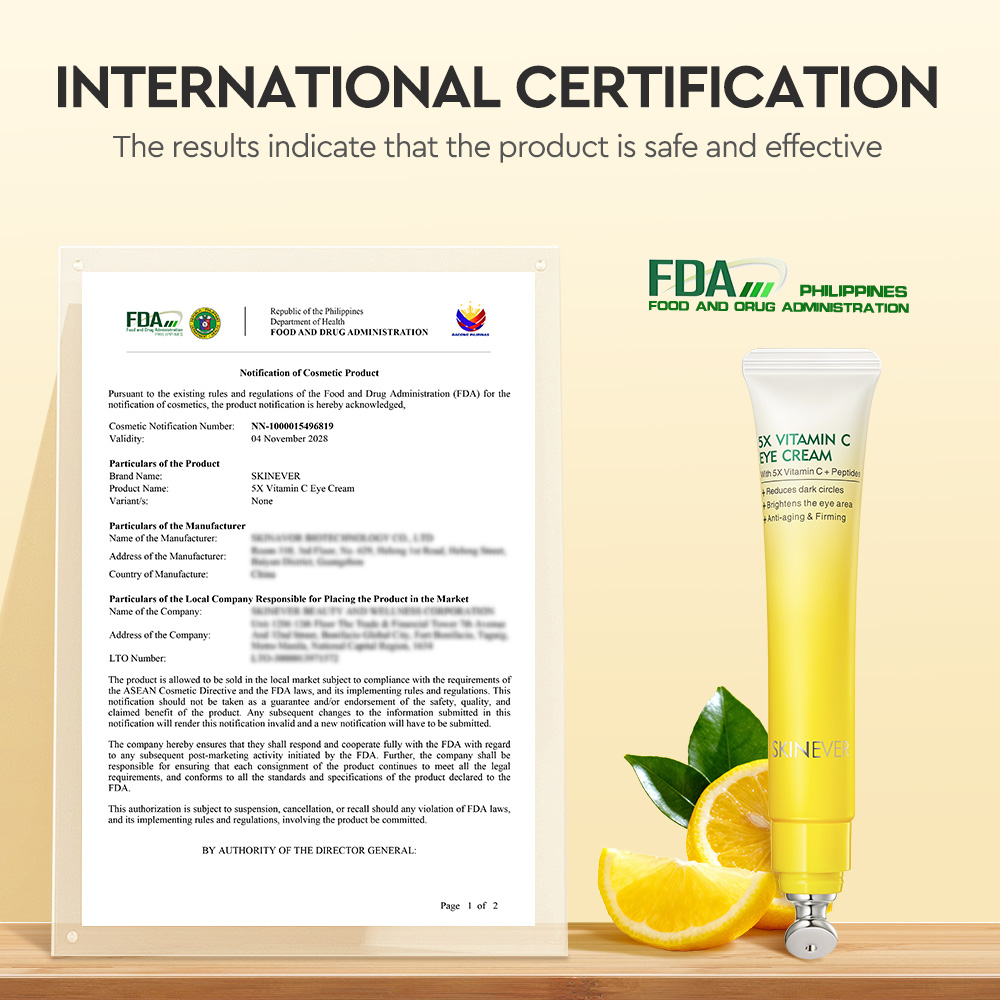 5X Vitamin C Eye Cream-SKINEVER PH