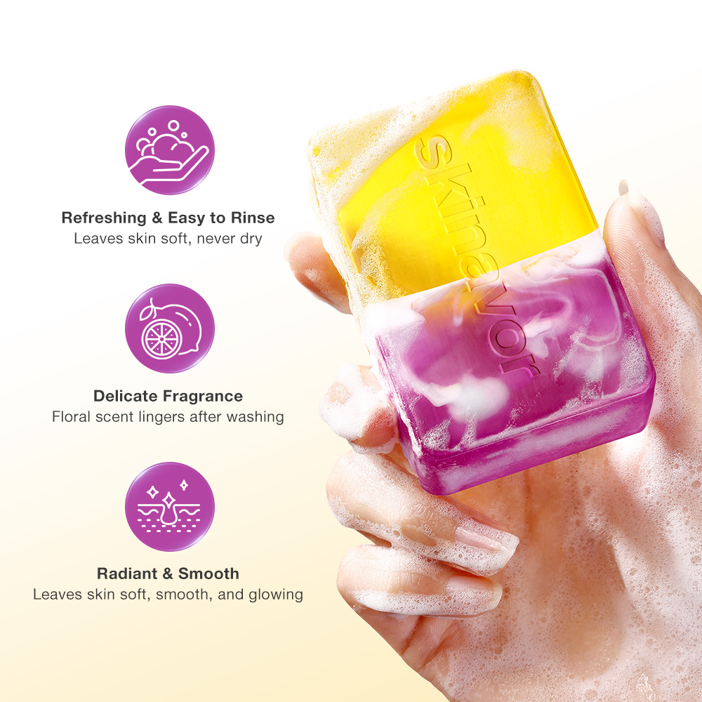 Amino Acid Brightening Fragrance Soap-SKINEVER PH
