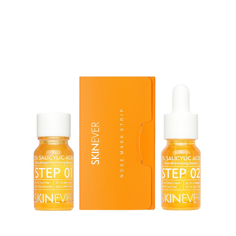[1 box / 54 pcs] SKINEVER Salicylic Acid Blackhead Purifying & Pore Minimizing Set-SKINEVER PH