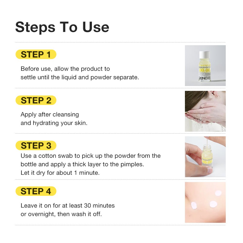 Salicylic Acid Precision Acne Spot Serum-SKINEVER PH