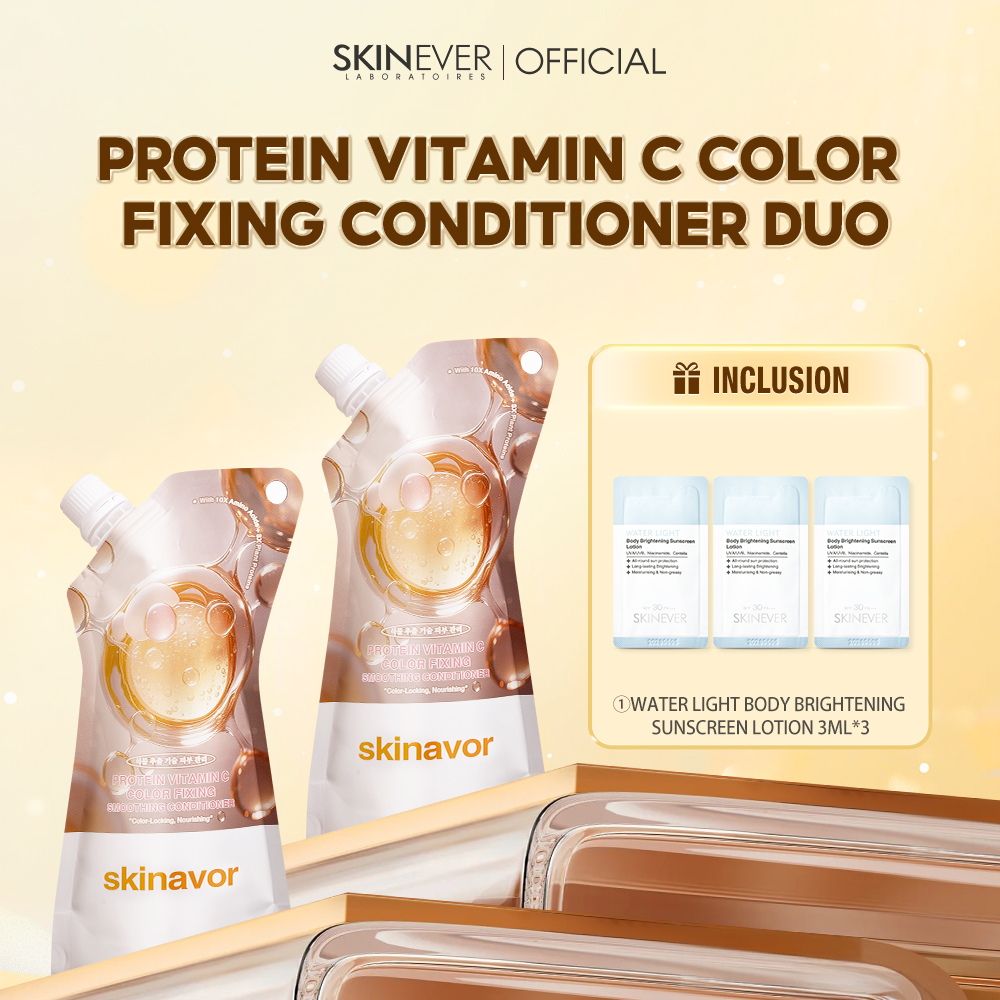 Ginseng Vitamin C Color Fixing Smoothing Shampoo-SKINEVER PH