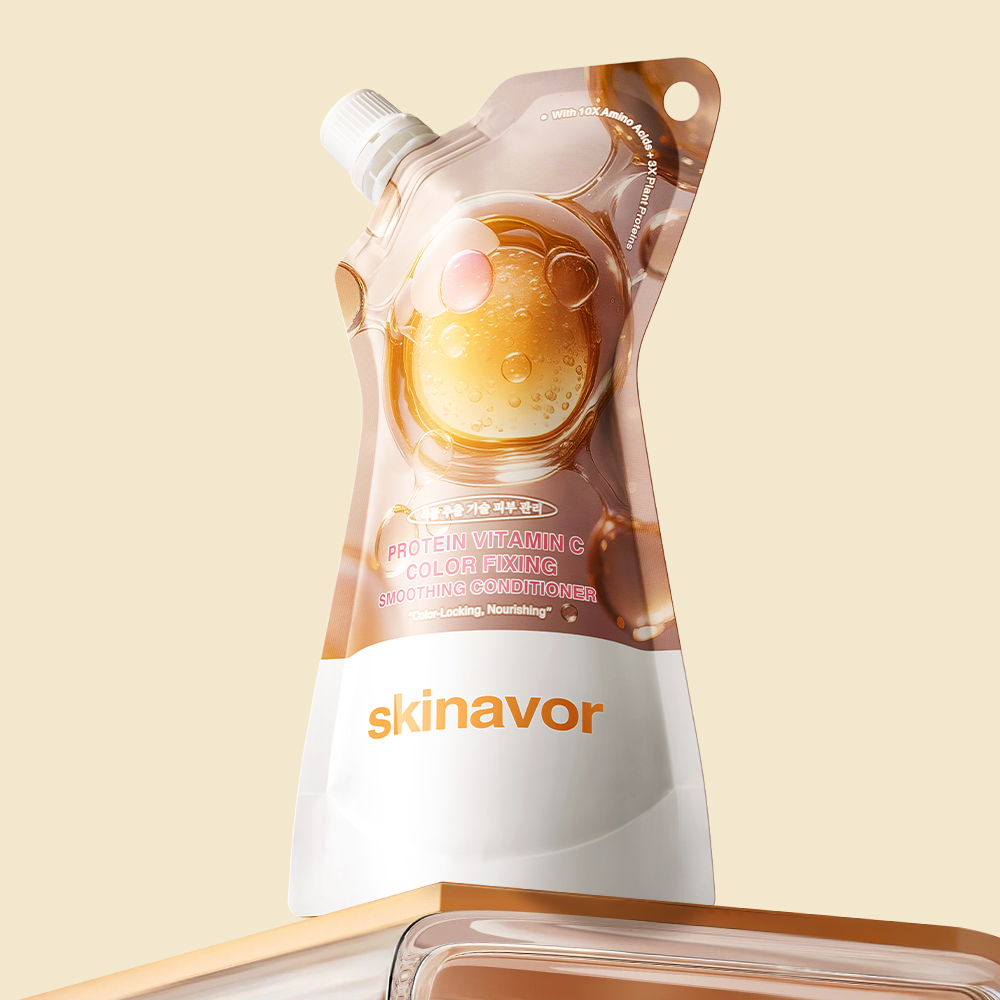 Protein Vitamin C Color Fixing Smoothing Conditioner-SKINEVER PH