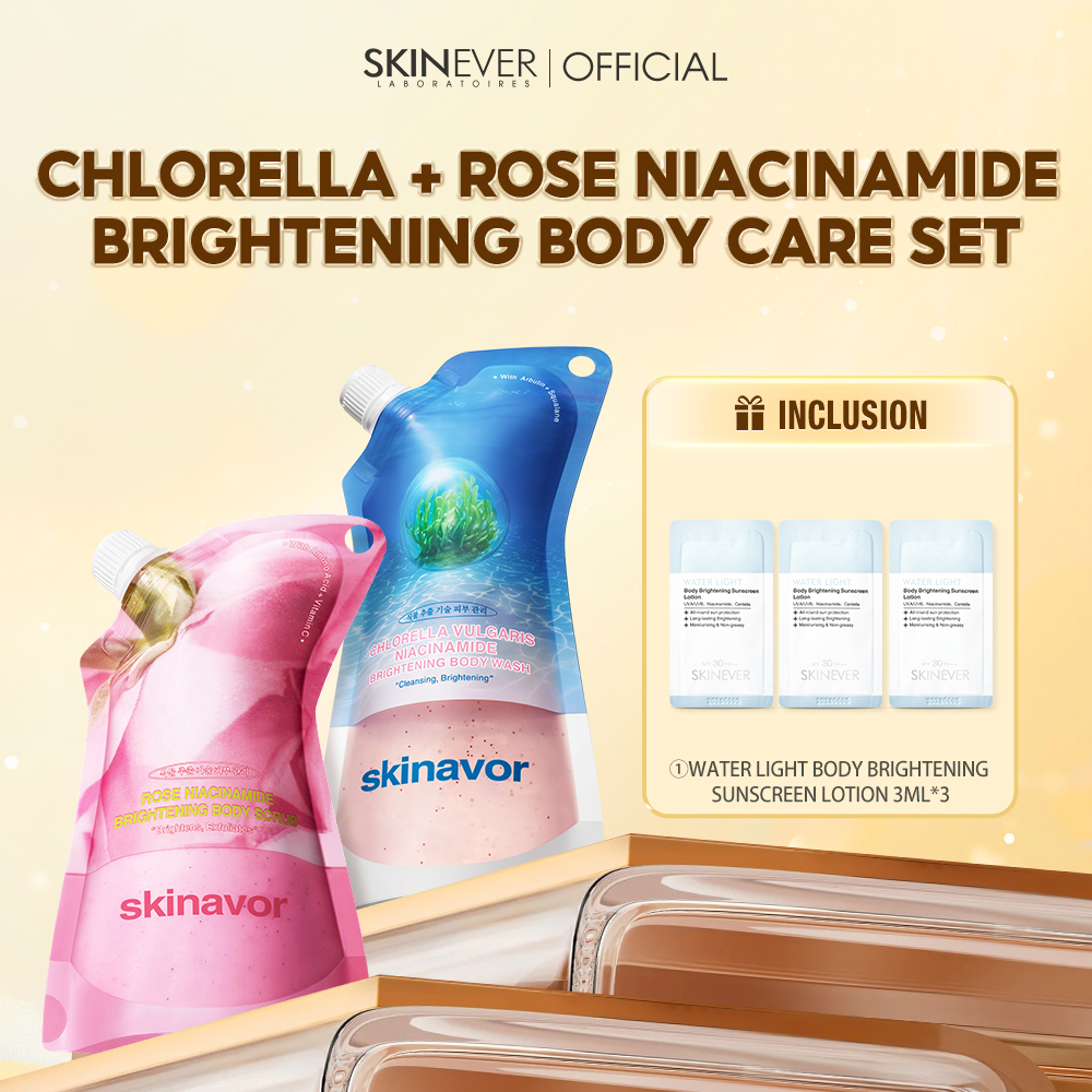 Chlorella Niacinamide Brightening Body Wash-SKINEVER PH